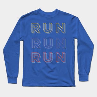 run 2 (Can sua) Long Sleeve T-Shirt